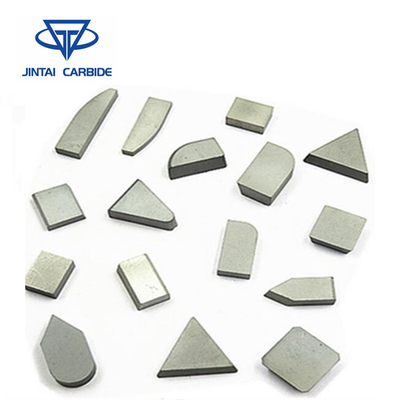 Punta del carburo di tungsteno di taglio K20 brasata facendo infilatura dello strumento di estrazione mineraria del frantoio a mascella degli strumenti per tornitura fornitore
